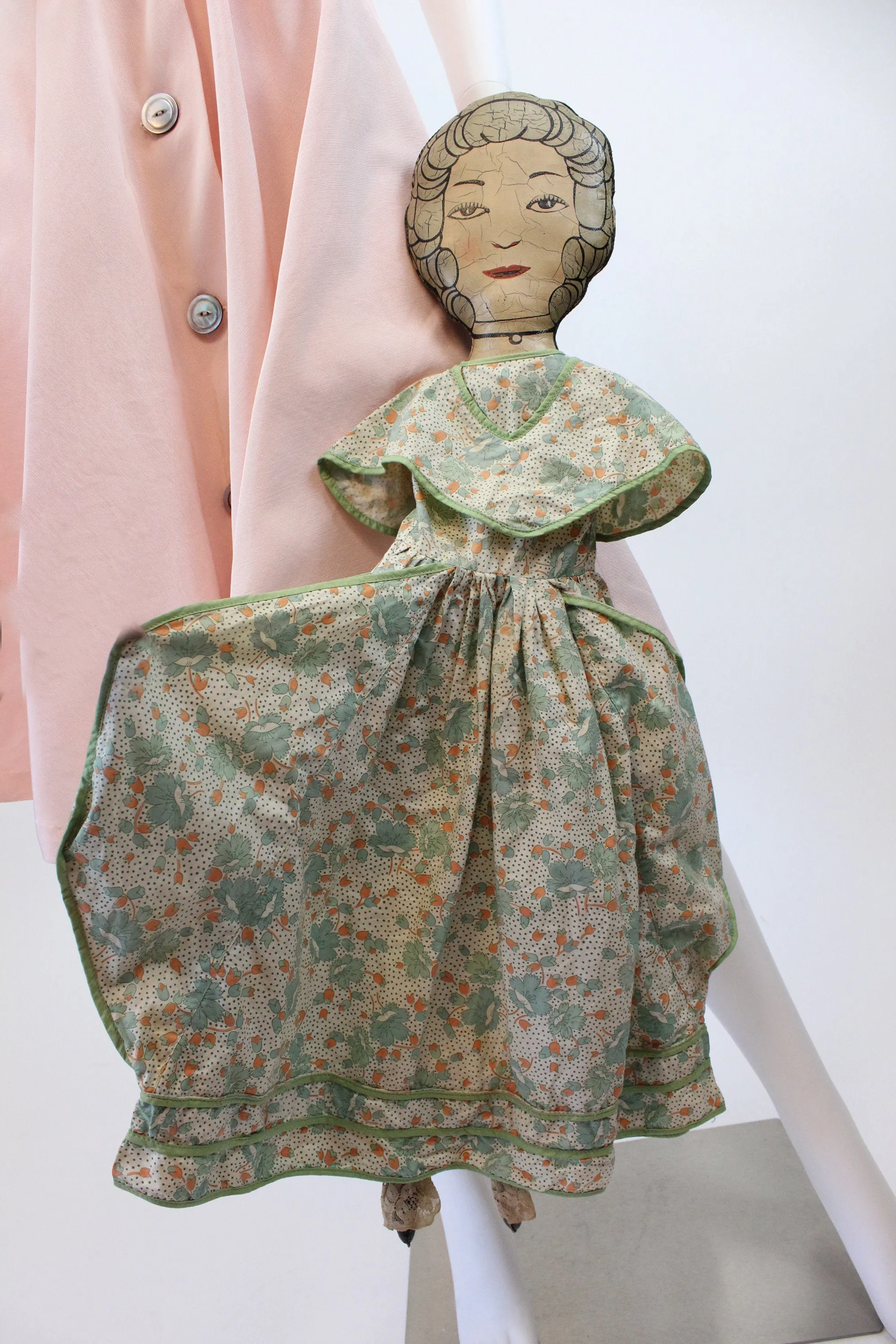 1920s doll purse large feedsack dress handbag | new fall