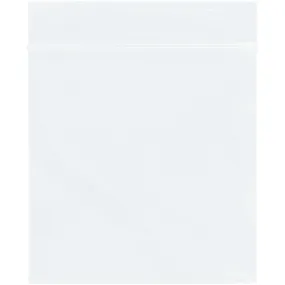 3 x 3" - 2 Mil White Reclosable Poly Bags