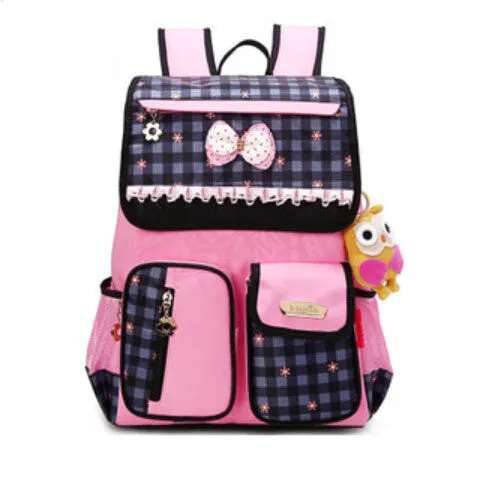 40cm British plaid Kids Backpack - Free Shipping to N.A.