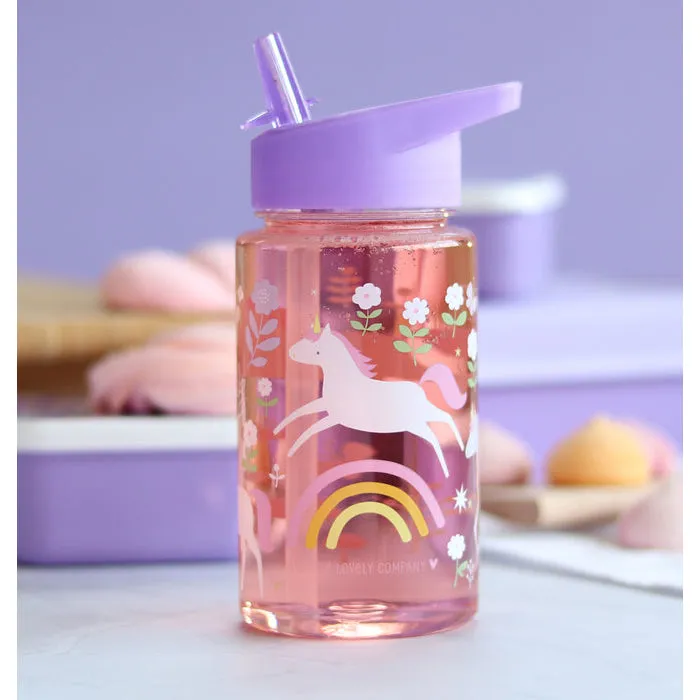 A Little Lovely Company Drink Bottle: Unicorn Dreams