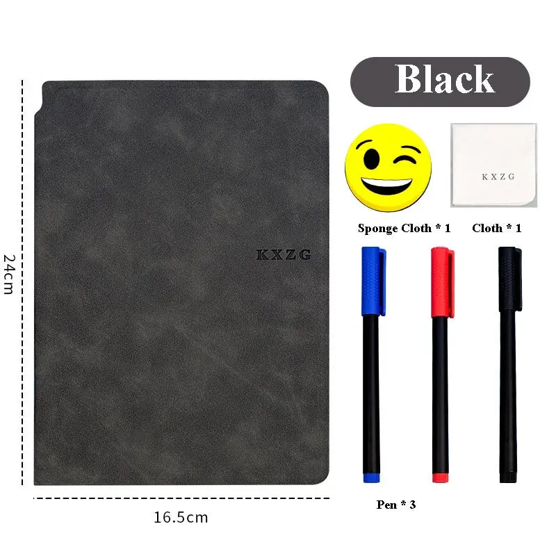 A5 Reusable Whiteboard Notebook