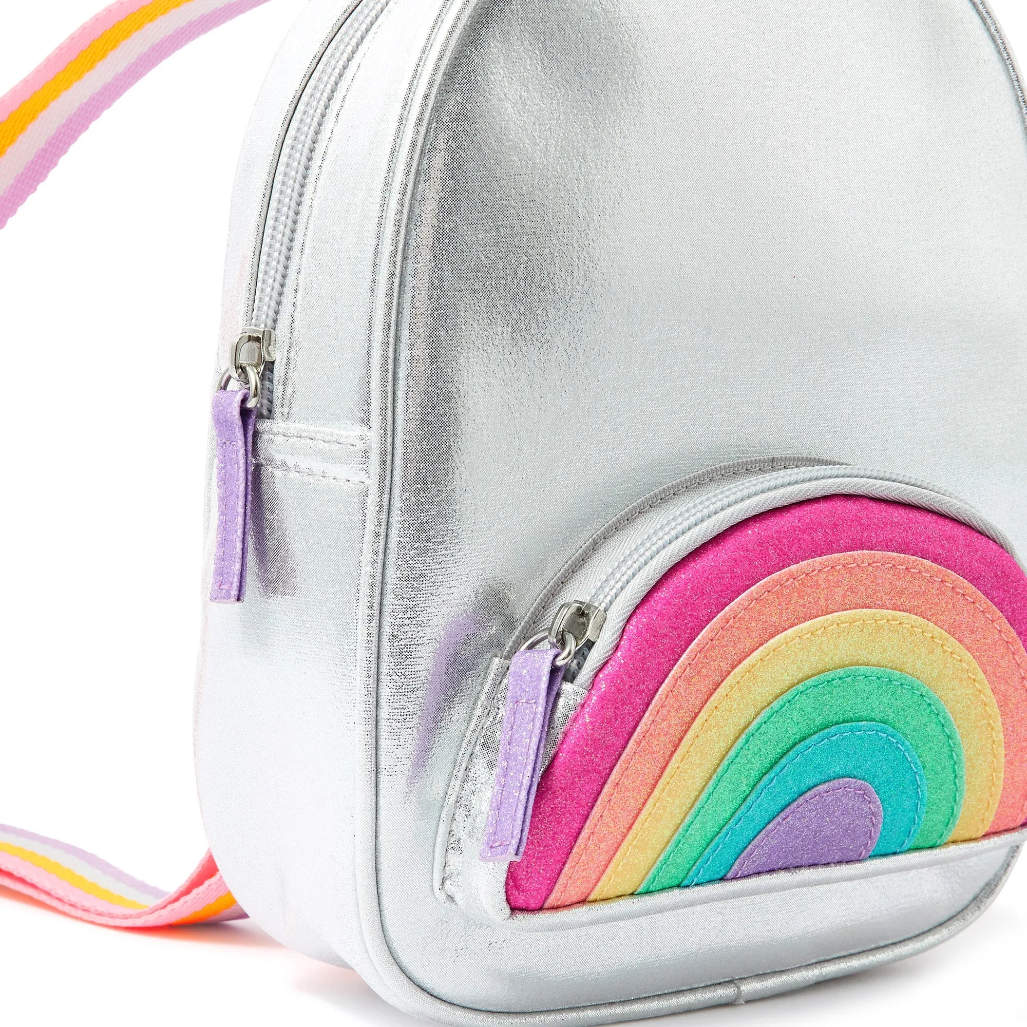 Accessorize London Girl's Rainbow Pocket Backpack