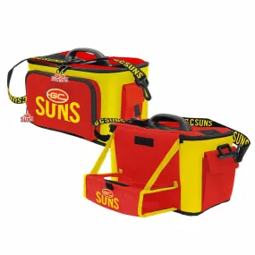 AFL Drink Cooler Bag With Tray - Gold Coast Suns - Aussie Rules -