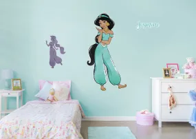 Aladdin: Jasmine Modern Storybook        - Officially Licensed Disney Removable Wall   Adhesive Decal