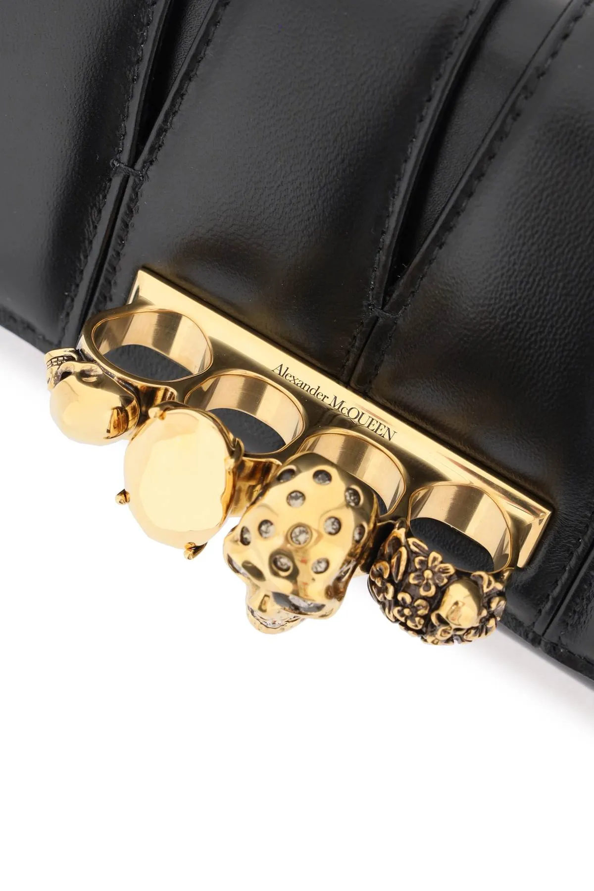 Alexander mcqueen 'the slash' clutch