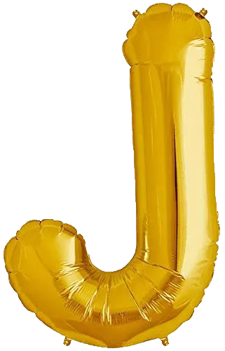 Alphabet Golden Color Foil Balloon 16 Inch Letter