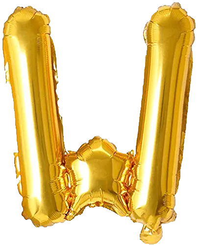 Alphabet Golden Color Foil Balloon 16 Inch Letter