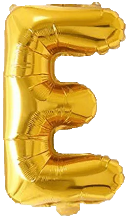 Alphabet Golden Color Foil Balloon 16 Inch Letter