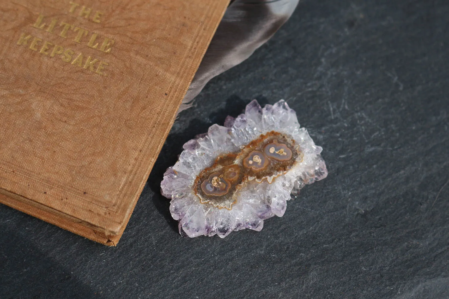 Amethyst Stalactite || Stalactite Slice || Crystal Flower || Amethyst Slice || Raw Amethyst || Druzy Stalactite || Agate Slice || Ornamental