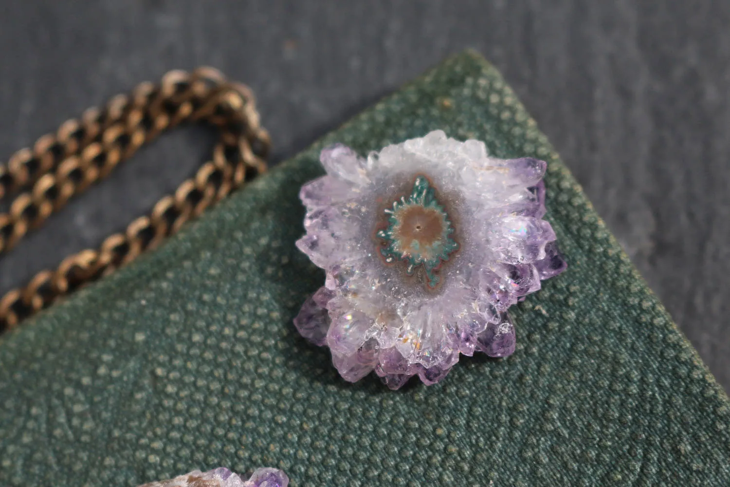 Amethyst Stalactite || Stalactite Slice || Crystal Flower || Amethyst Slice || Raw Amethyst || Druzy Stalactite || Agate Slice || Ornamental