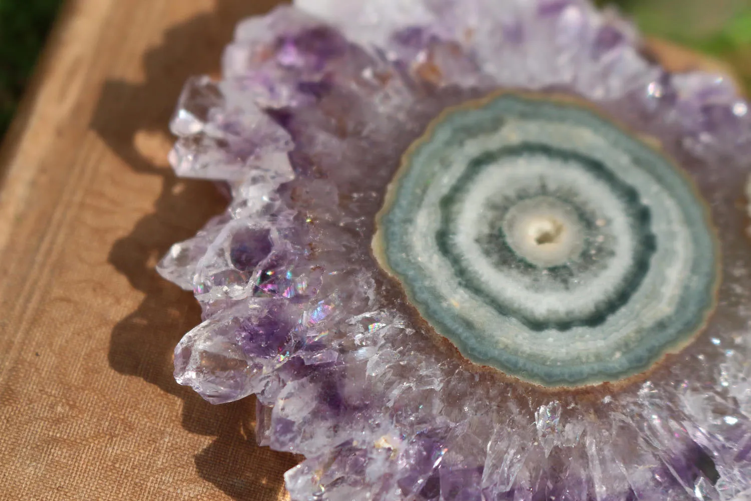 Amethyst Stalactite || Stalactite Slice || Crystal Flower || Amethyst Slice || Raw Amethyst || Druzy Stalactite || Agate Slice || Ornamental