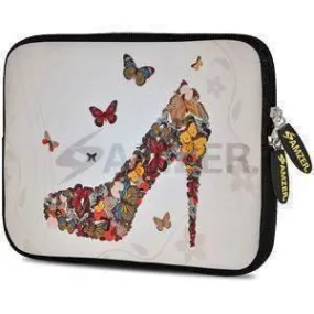 Amzer 10.5 Inch Neoprene Notebook Tablet/iPad Sleeve - Butterfly High Heels