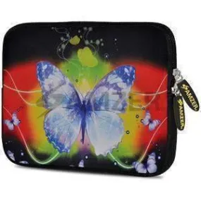 Amzer 10.5 Inch Neoprene Notebook Tablet/iPad Sleeve - Caribbean Butterfly