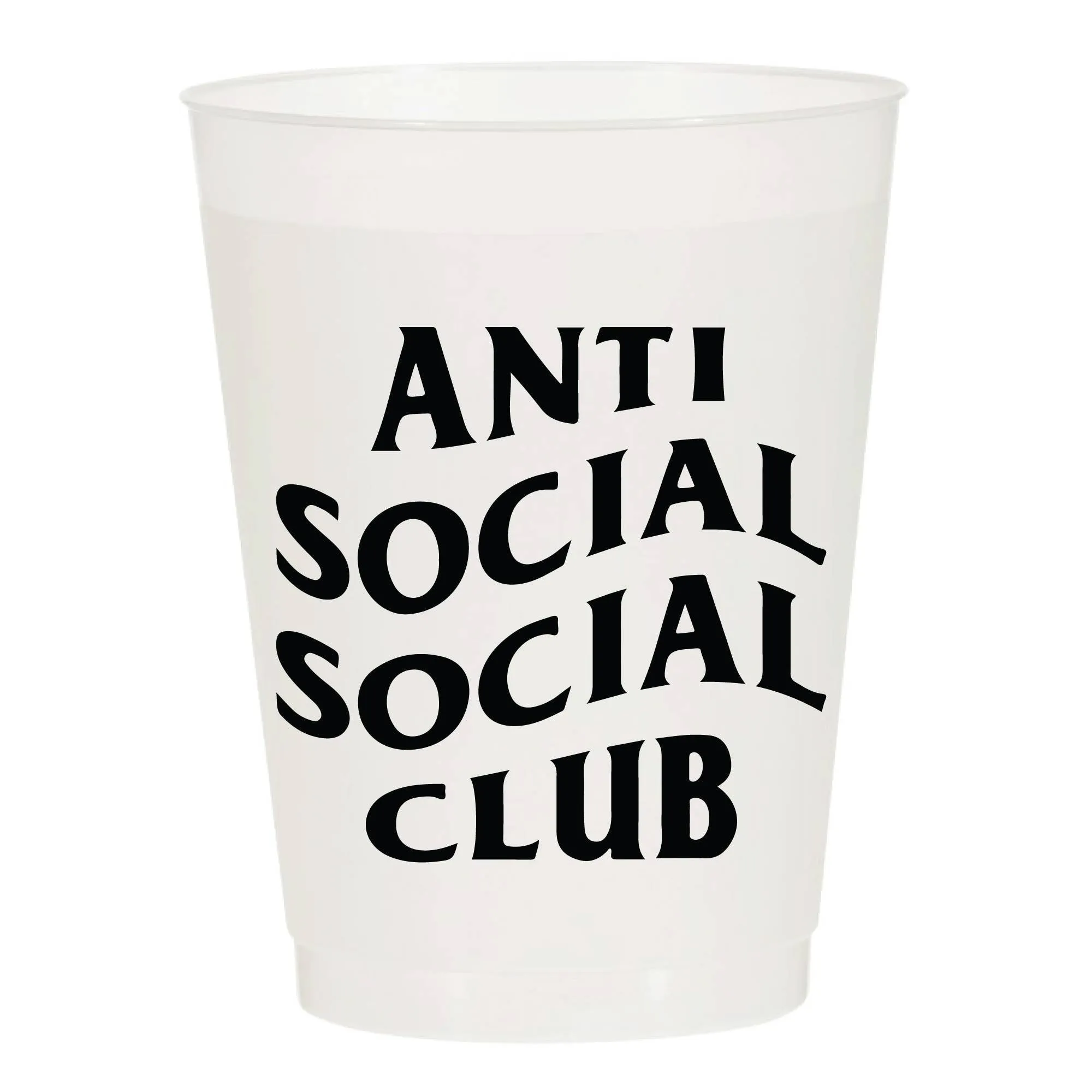 Anti Social Club - Set of 10 Reusable Cups