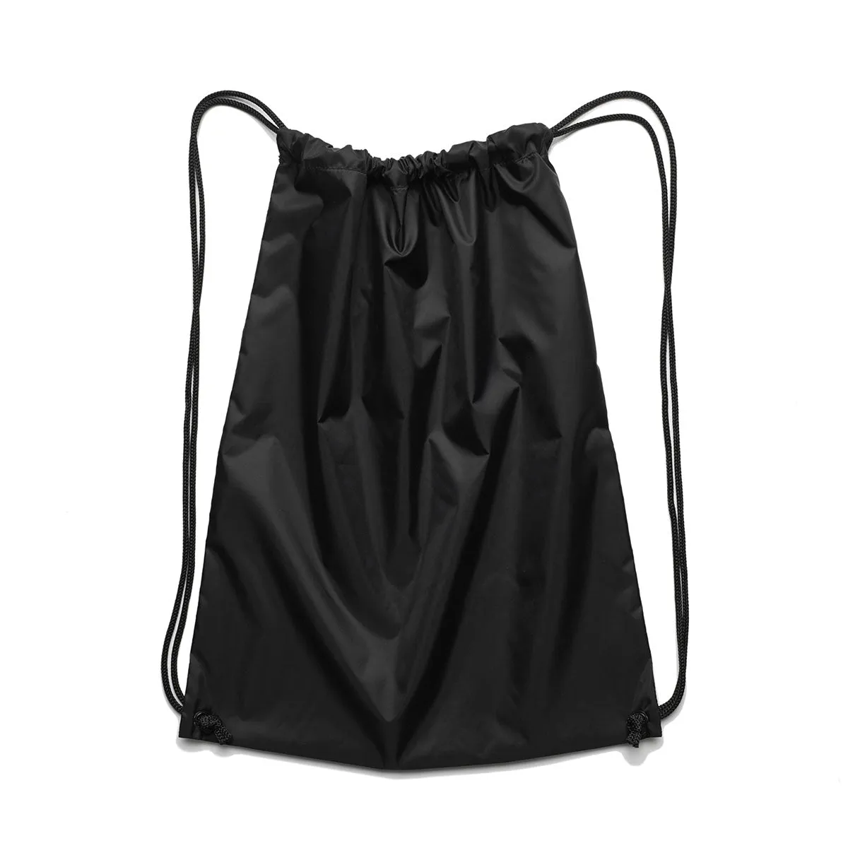 AS Colour Black Drawstring Bag