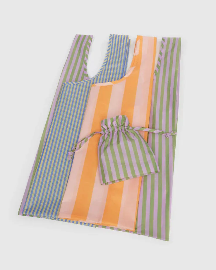 BAGGU Reusable Recycled Bags - x3 Pack