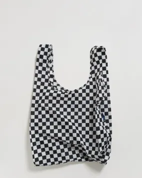 Baggu Standard Reusable Bag - Black Checkerboard