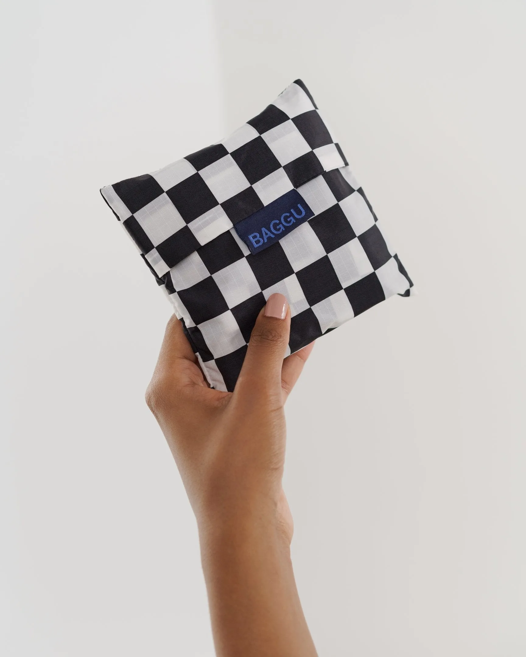 Baggu Standard Reusable Bag - Black Checkerboard