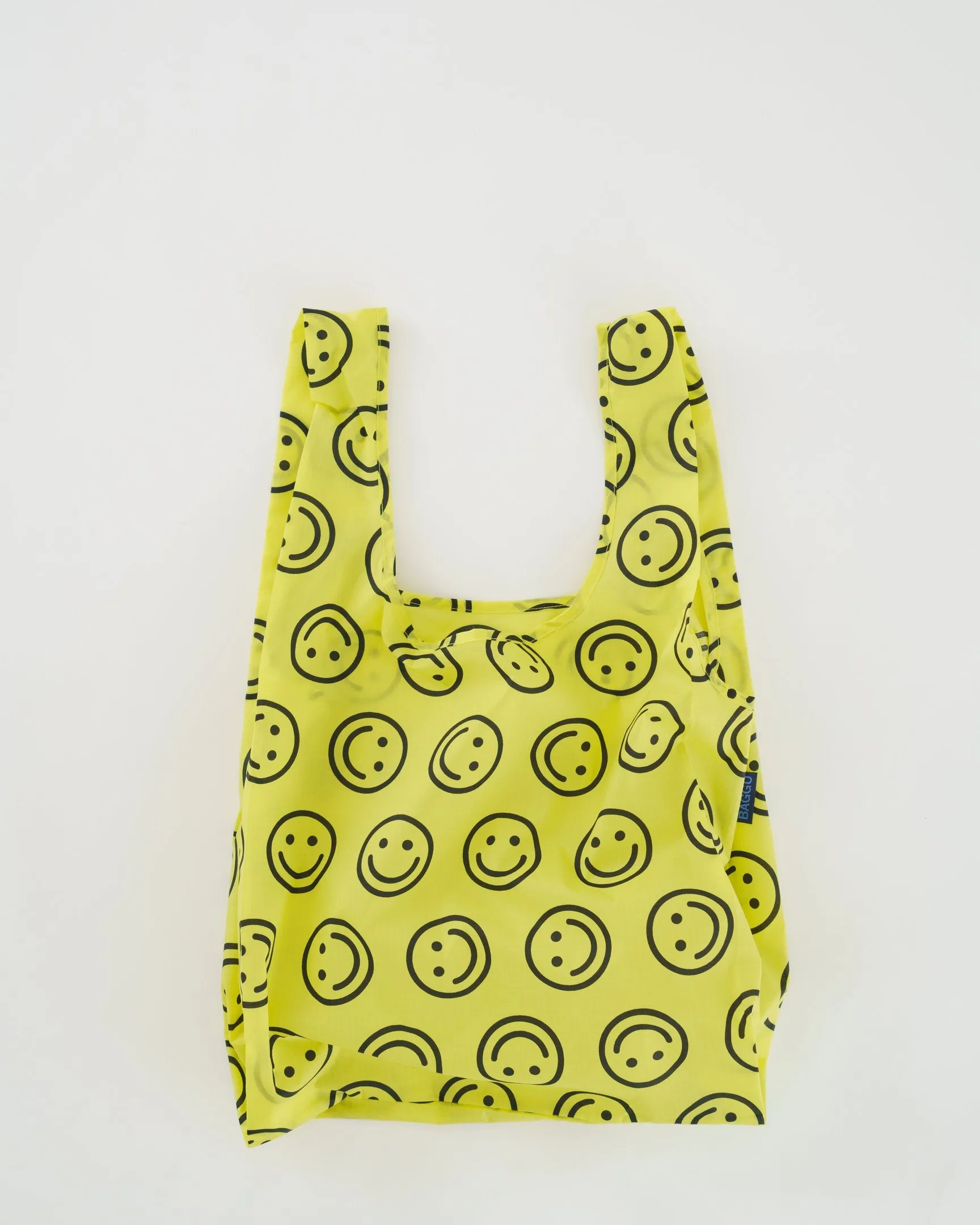 Baggu Standard Reusable Bag - Yellow Happy