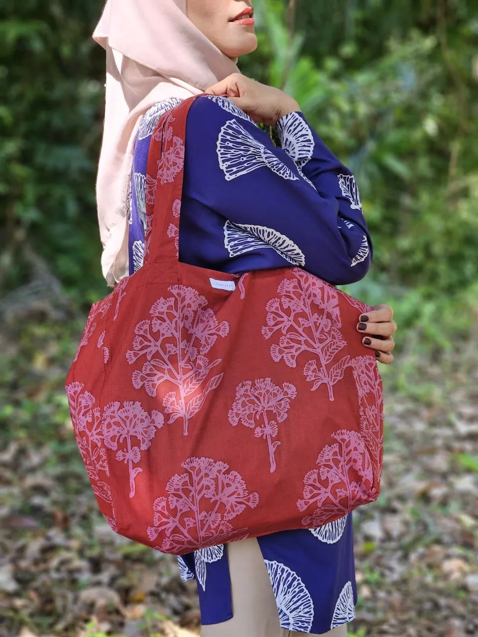 BATIK TOTE BAG - FERA BALSAM