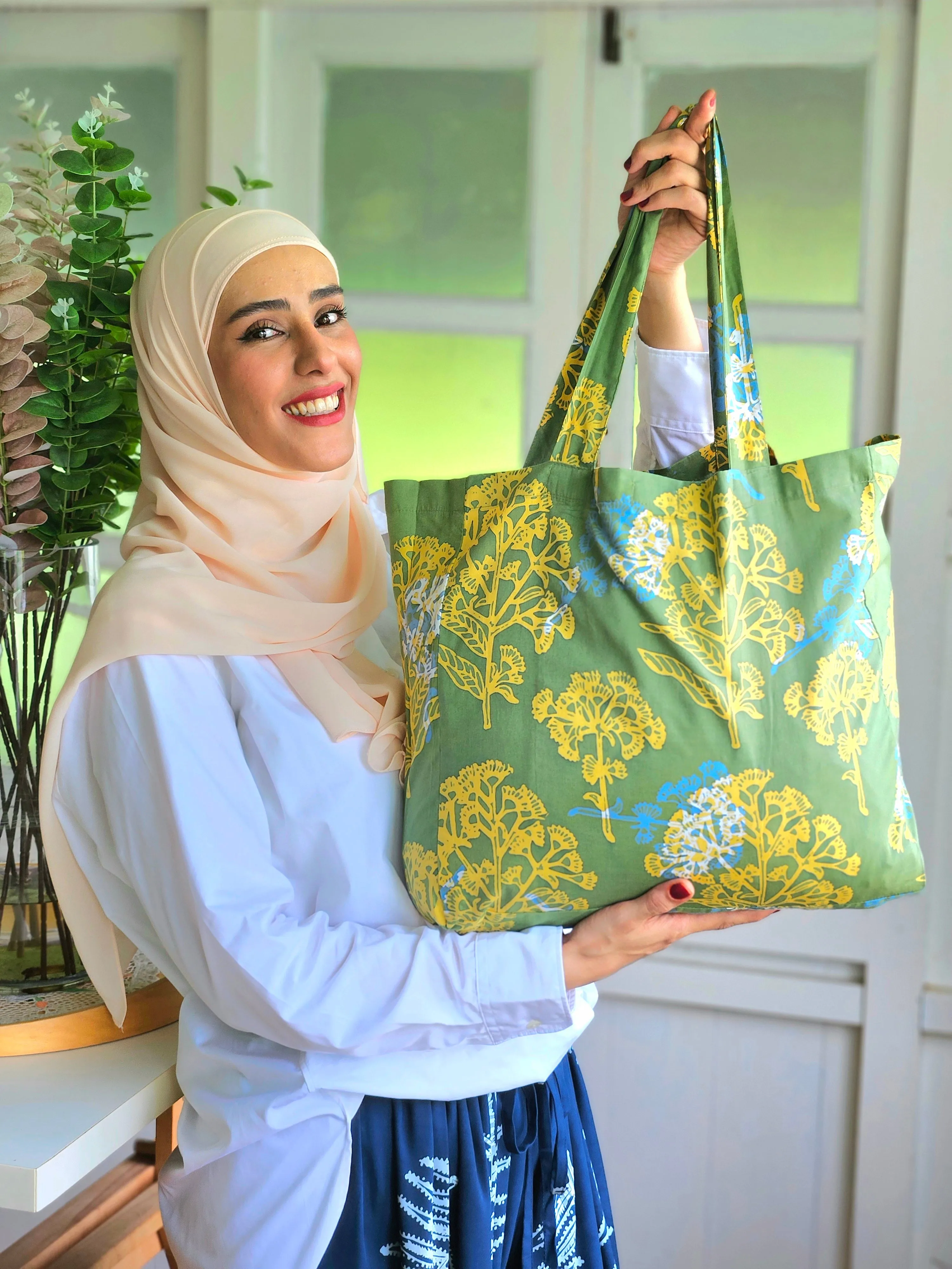 BATIK TOTE BAG - FERA BALSAM