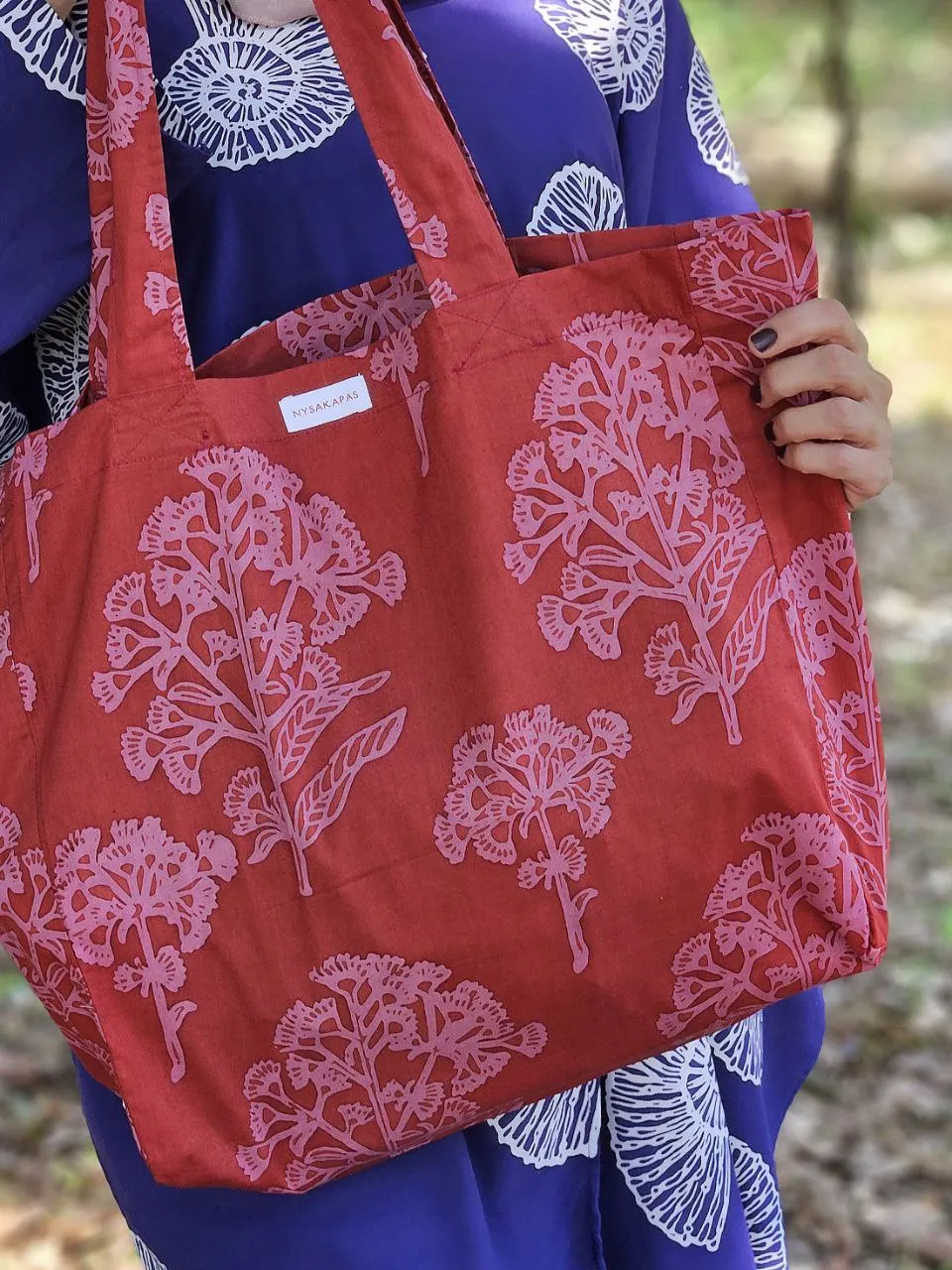 BATIK TOTE BAG - FERA BALSAM