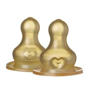 Bibs Bottle Teat (2 Pack) - Medium Flow