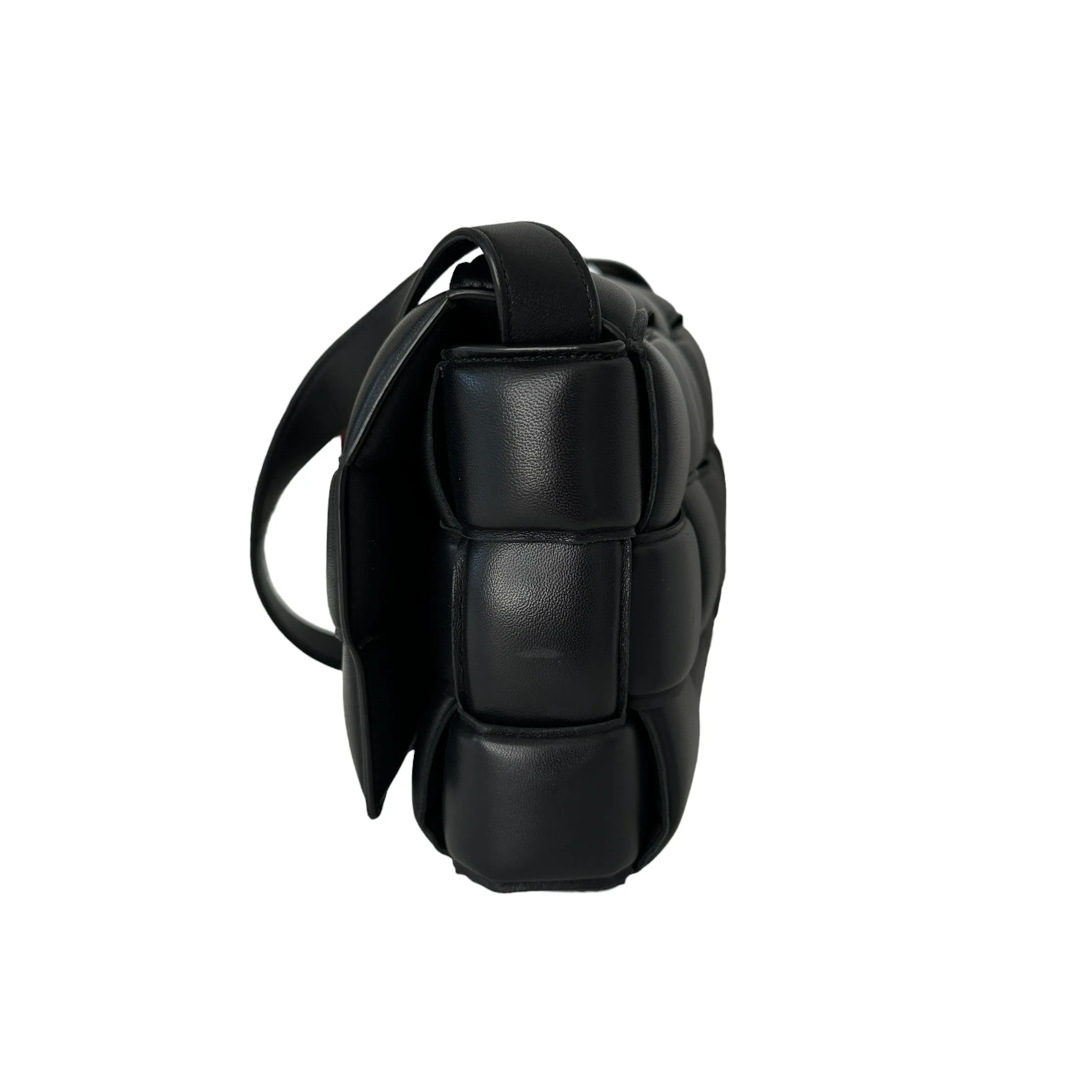 Black Padded Cassette Bag