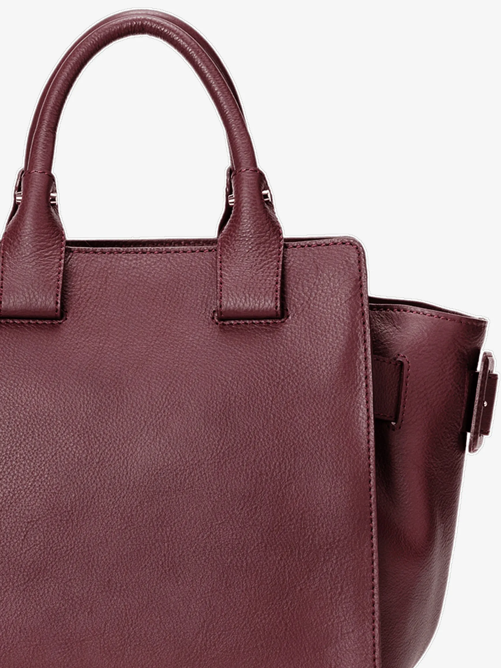 Bordeaux Editor Bloom Tote