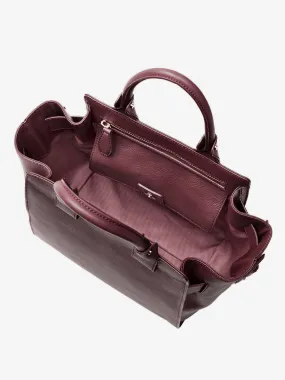 Bordeaux Editor Bloom Tote