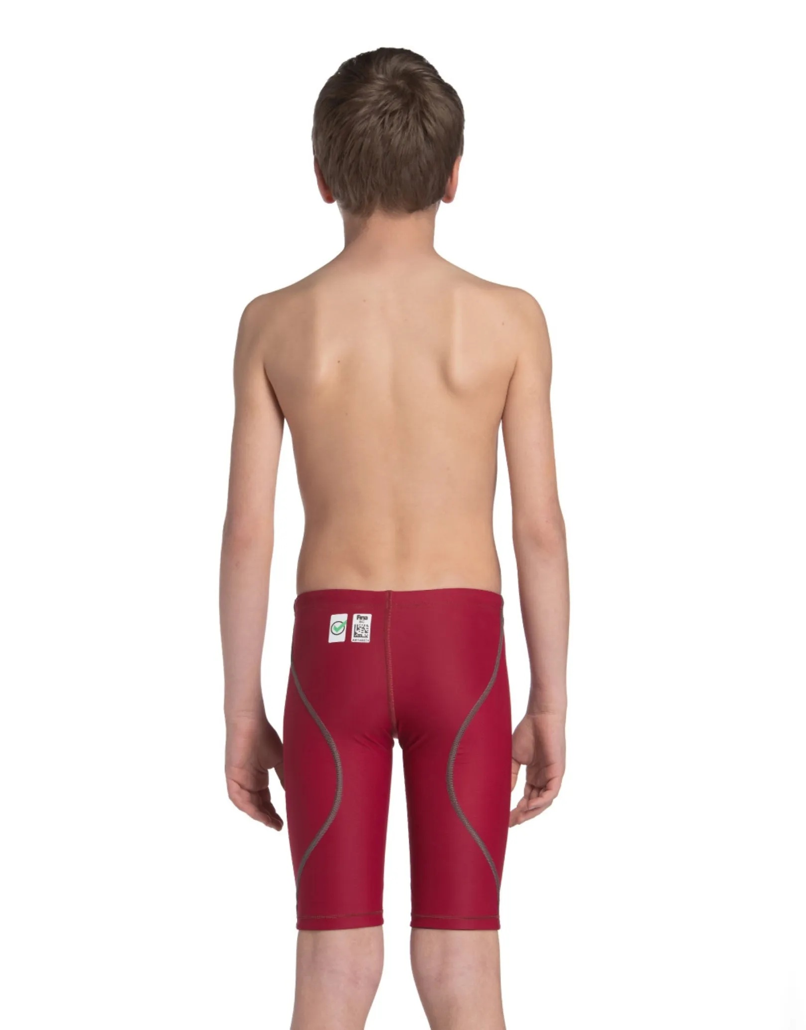 Boys Powerskin ST NEXT Jammer - Deep Red