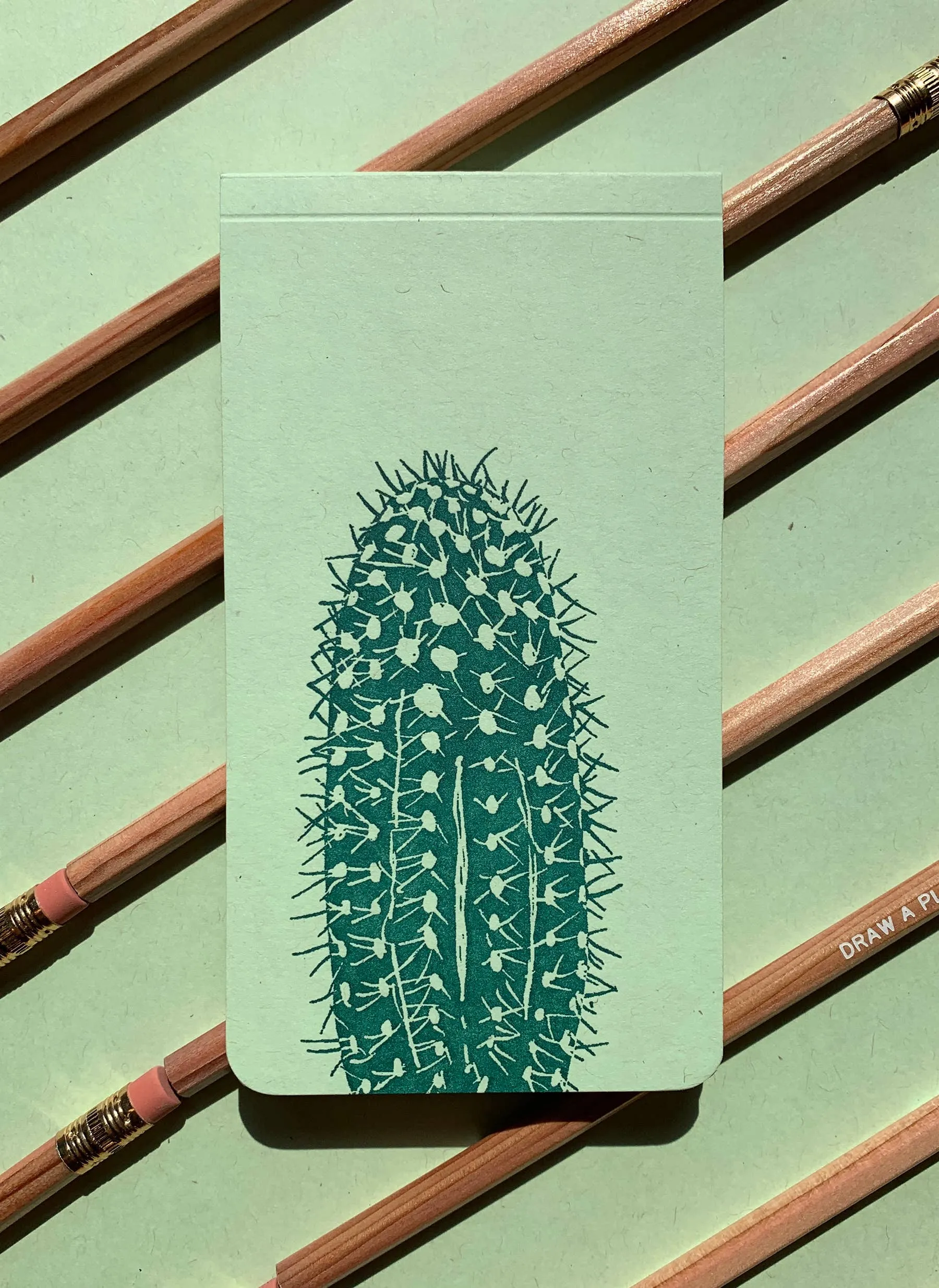 Cactus jotter notepad