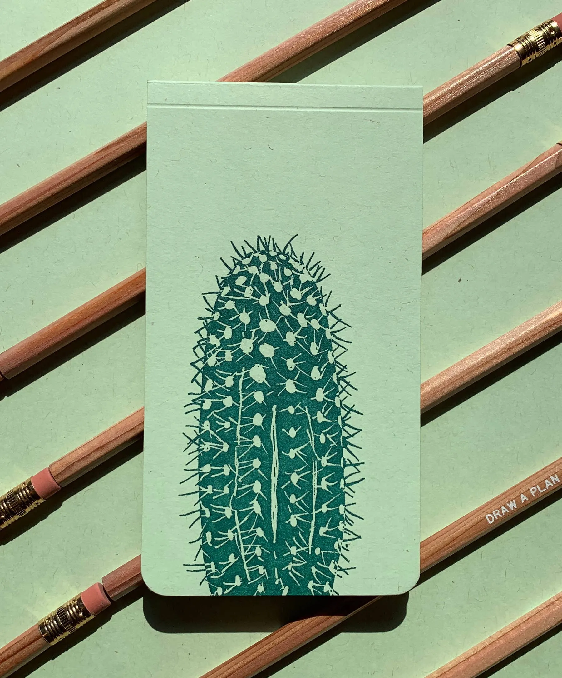 Cactus jotter notepad