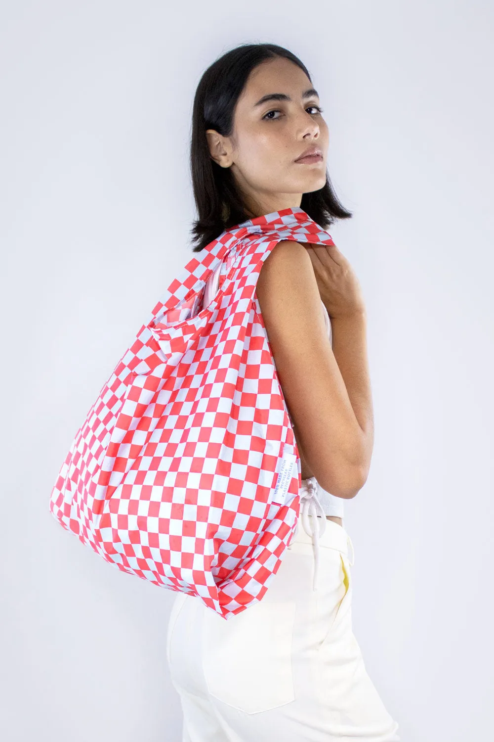 Checkerboard Red & Blue | Medium