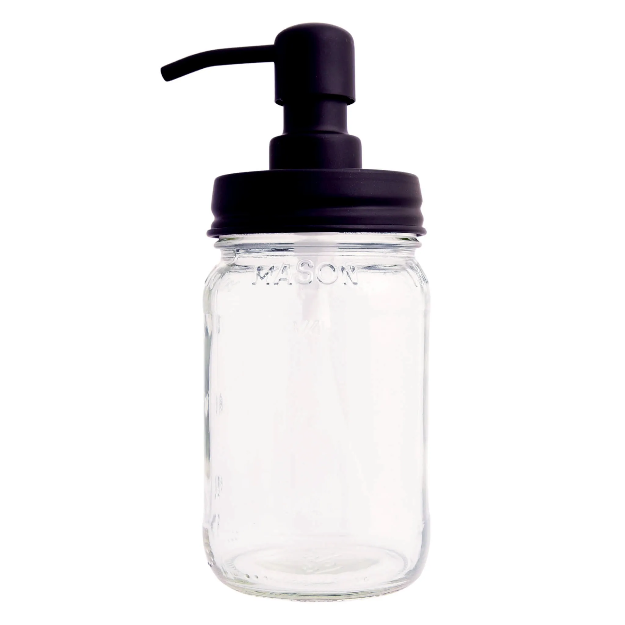 Classic Farmhouse Mason Jar Soap Dispenser with Glass Jar