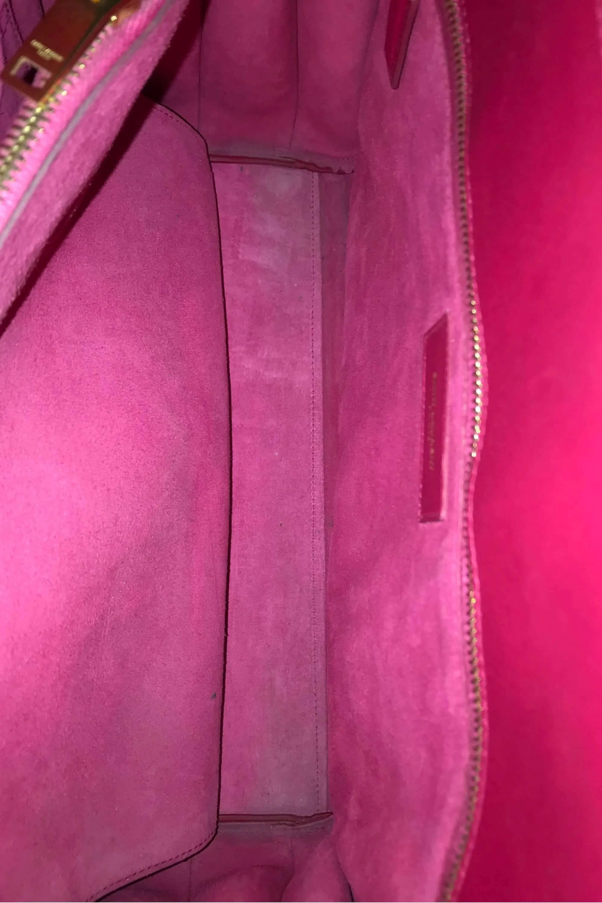 Classic Small Sac De Jour Pink With Gold Hardware