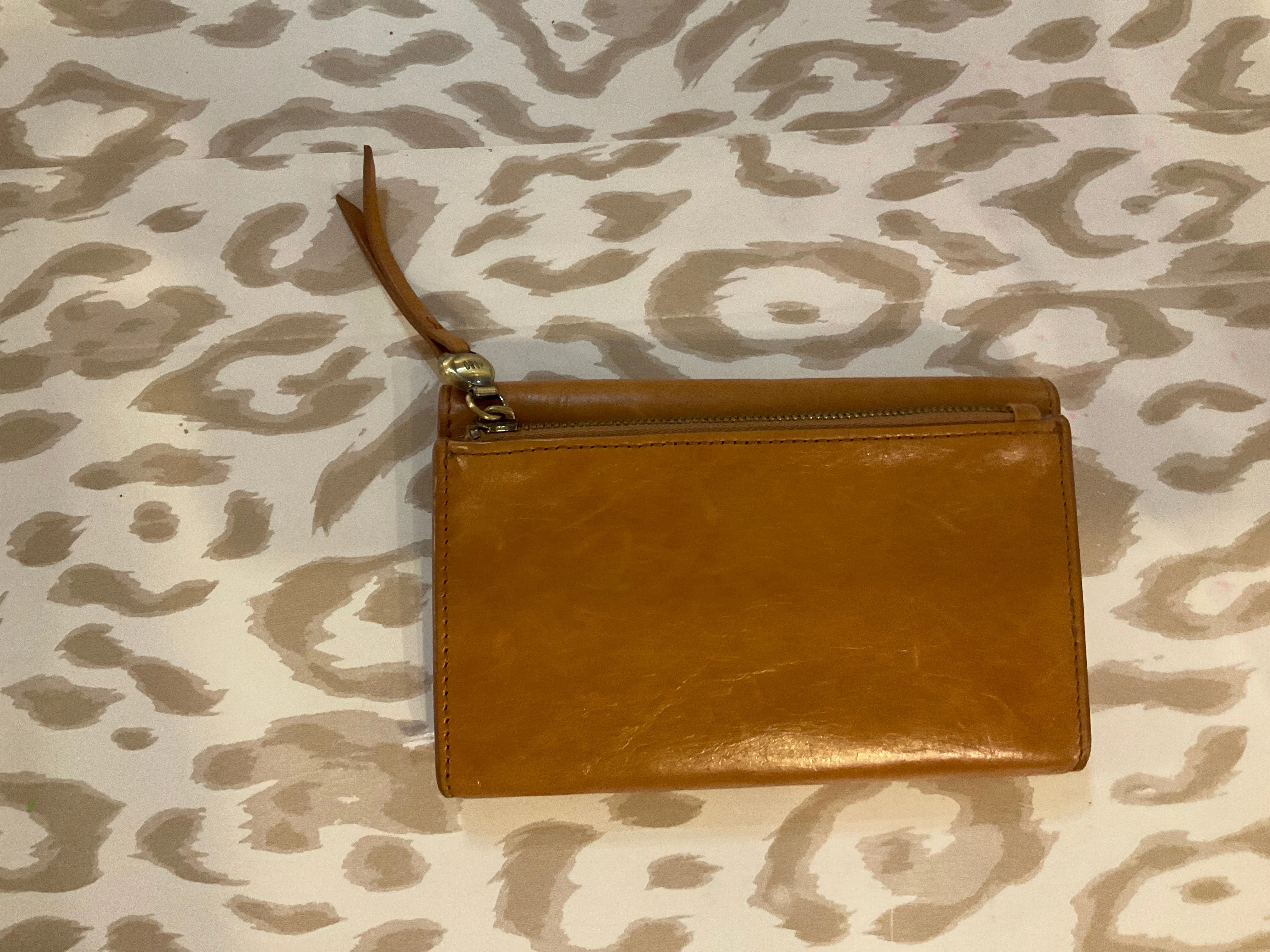 {{ClientCode}} TAN HOBO PURSE AND WALLET