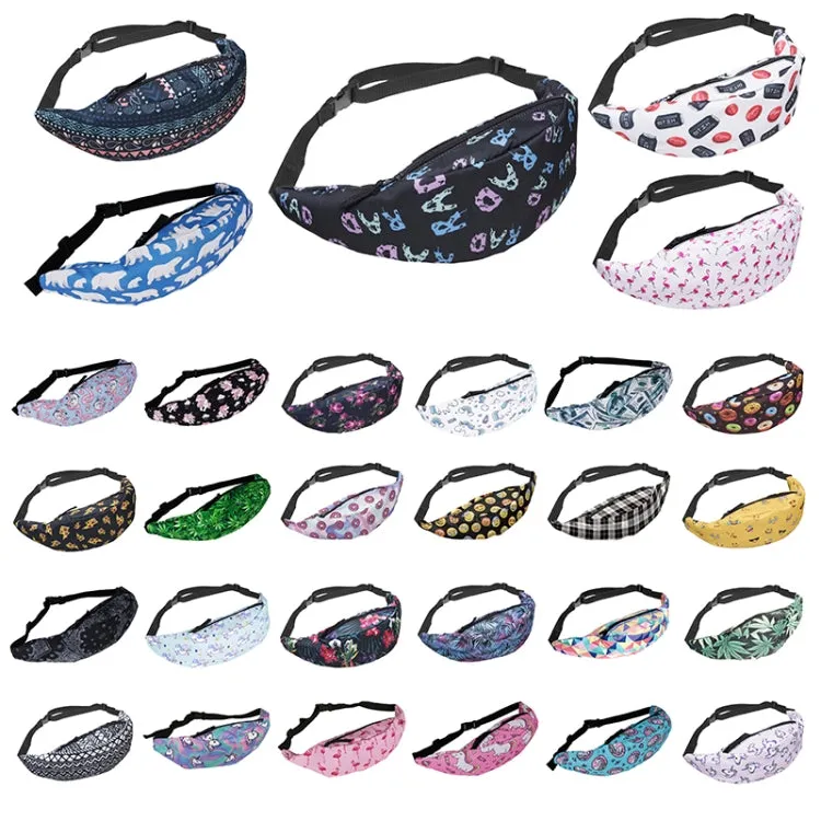 Colorful Waist Bag Fanny Packs Style Belt Bag Women Waist Pack Travelling Bag(yab920)