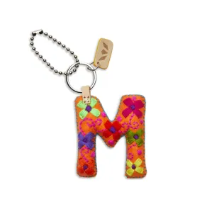 Consuela Orange Felt "M" Charm