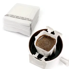 Convenient Disposable Drip Coffee Filter Bags -  20/50/100pcs Coffee Filter Paper Bags