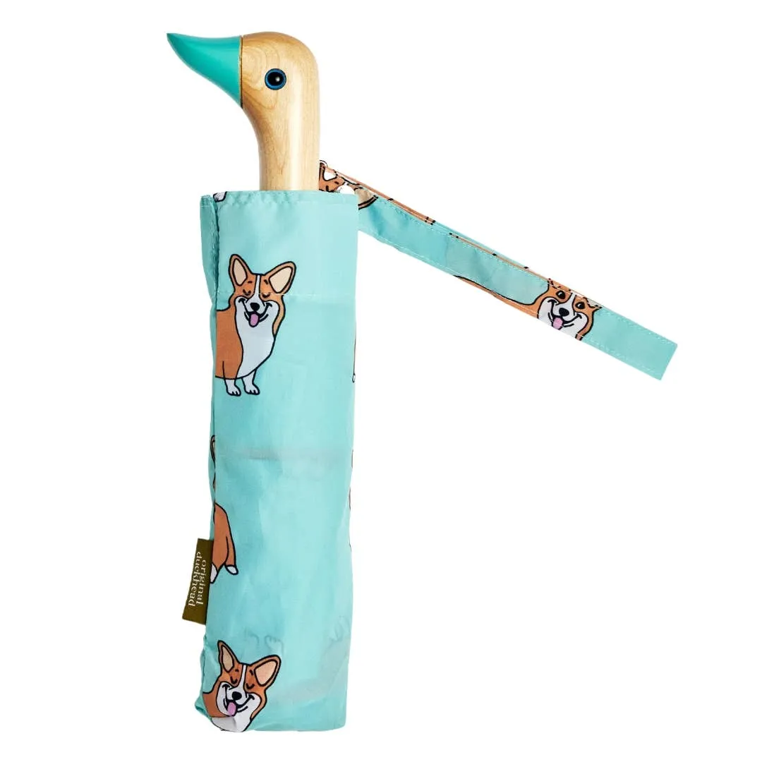 Corgi Mint Eco-friendly Umbrella