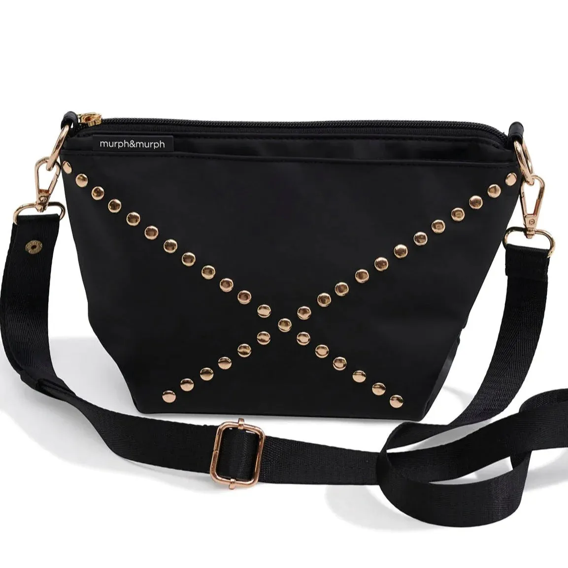 COVE PETITE BAG | Jacquie Black x Gold Studs