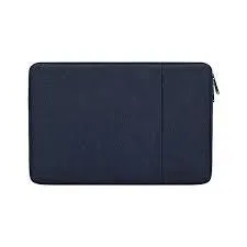 Custom Logo Travel Office Waterproof Laptop Sleeve- Navy Blue