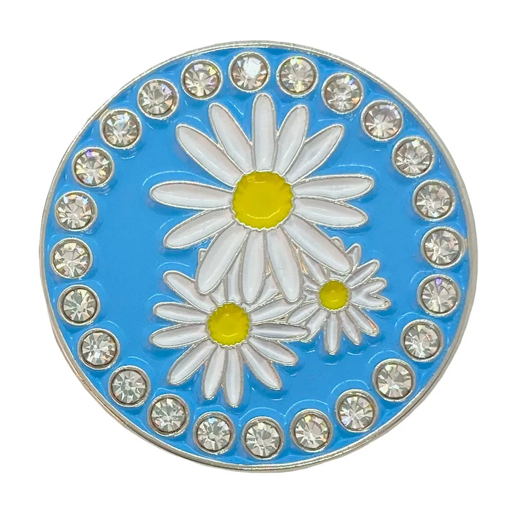 Daisies Golf Ball Marker Only