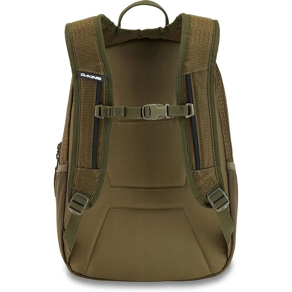 Dakine Unisex Dark Olive Dobby Youth Campus 18L Mini Backpack - 10002535-DARKOLIVEDOBBY