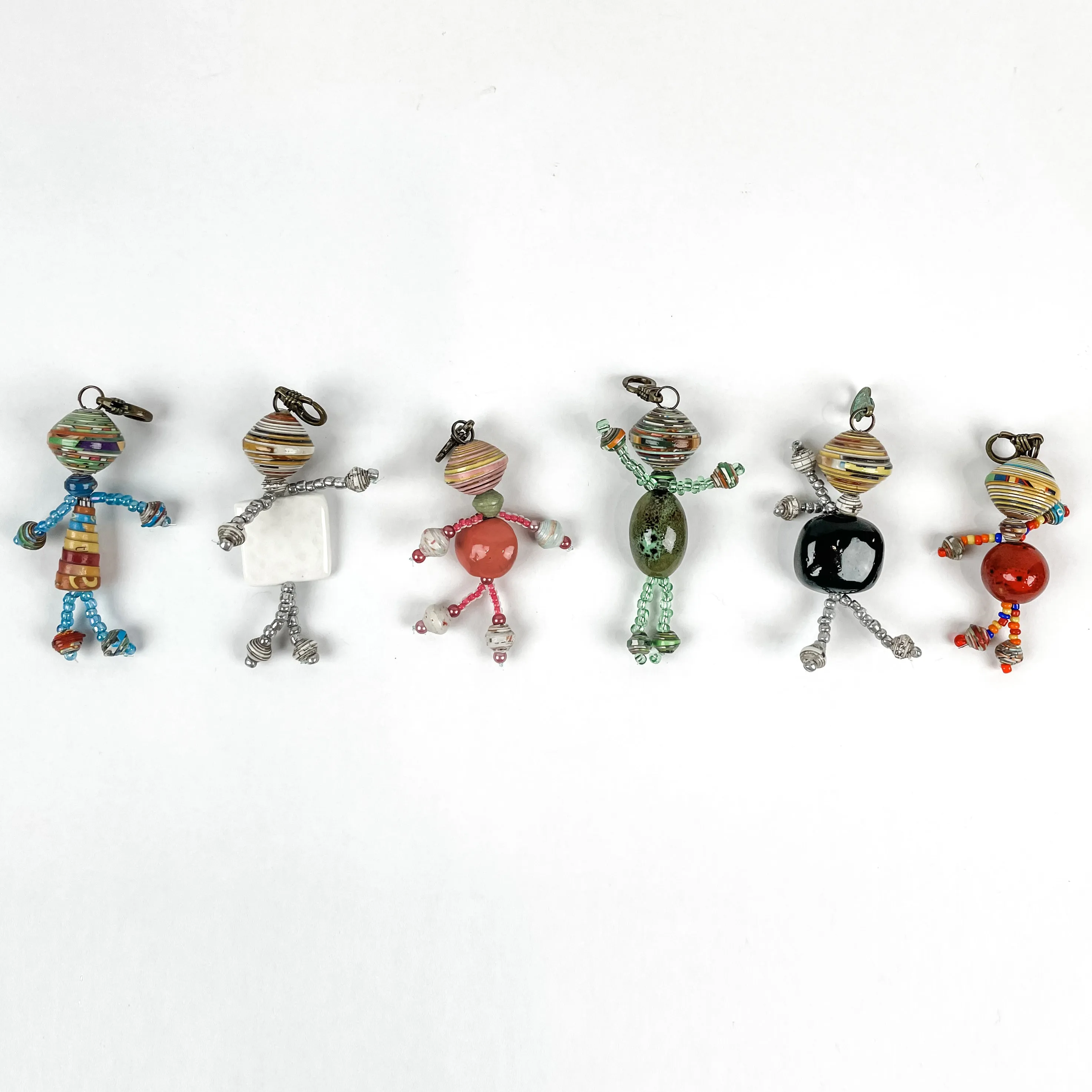 Dancing People Keychains