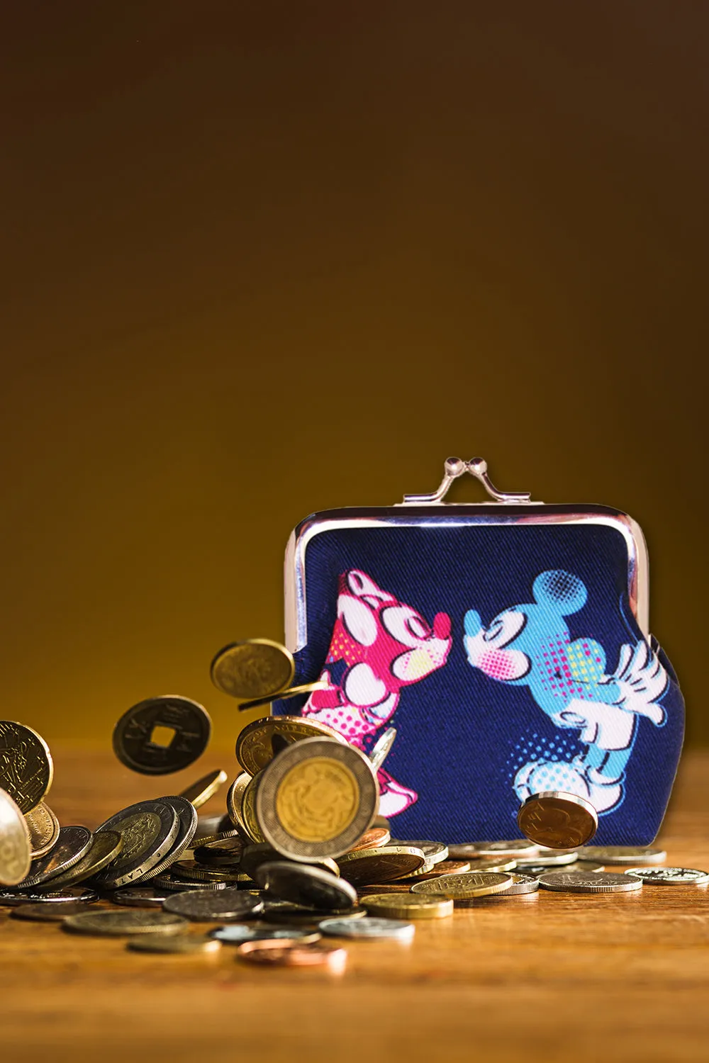 Disney Minnie Mickey Coin Purse