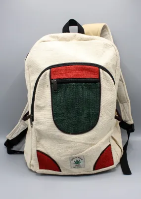 Earthy and Natural Hemp Rucksack