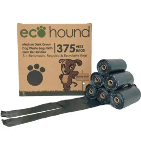 Ecohound 375 Dog Poop Bags with Handles- Medium Bag