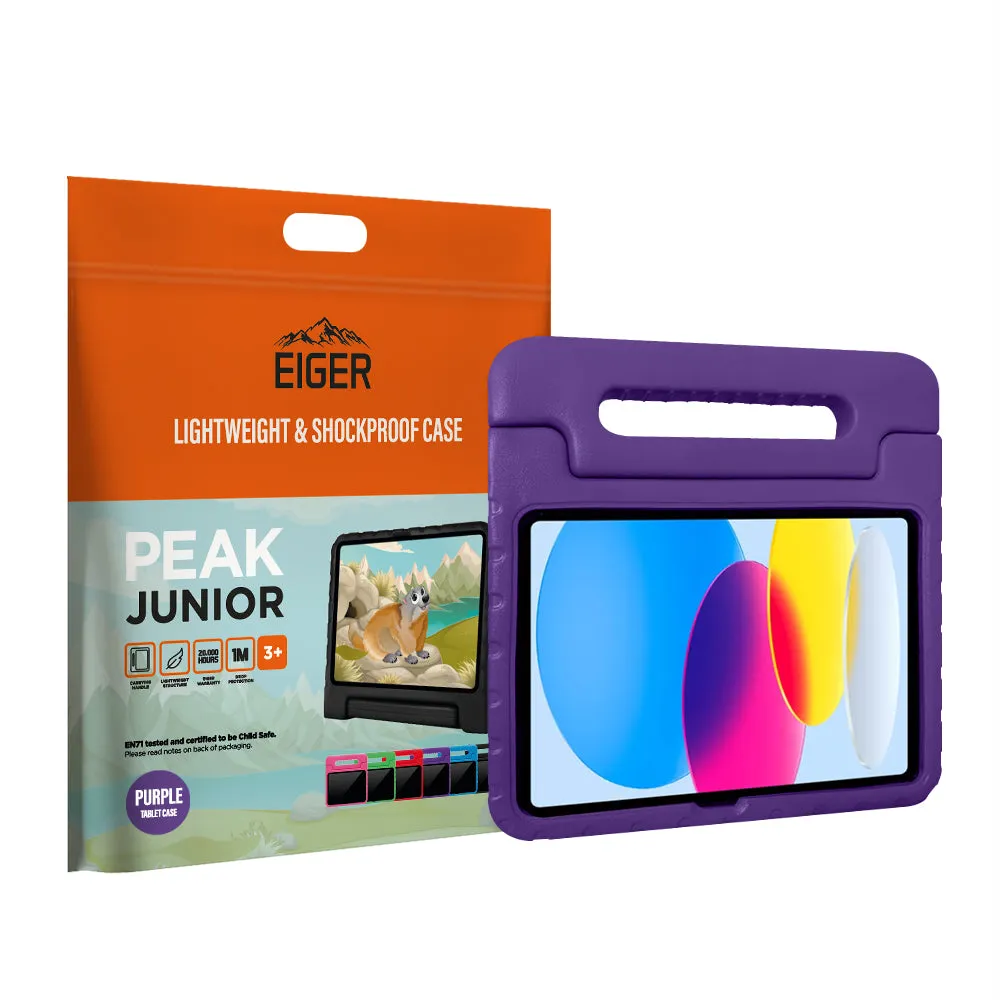 Eiger Peak Junior Case for iPad 10.9 (10th Gen) in Purple